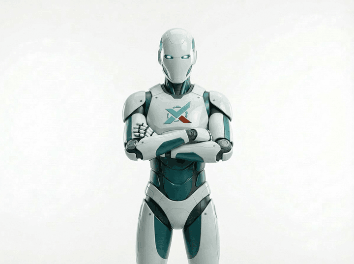 The Maeros AI robot representing the intelligence layer over connected context